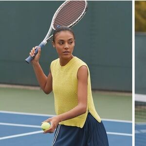 Varley Randal Crop Knit Tank